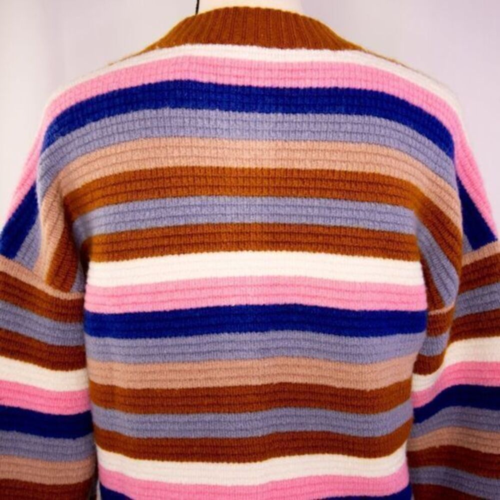 NEW Madewell‎ Striped Springview Cardigan Sweater. Size XS - Picture 16 of 16